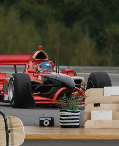 Papier peint Red F1 Papier peint Red F1