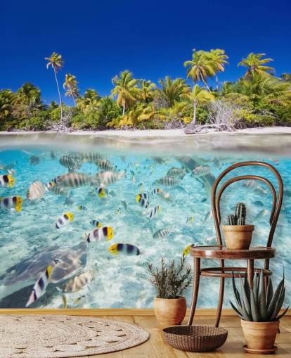 Peixe tropical por Island Shore Wall Mural