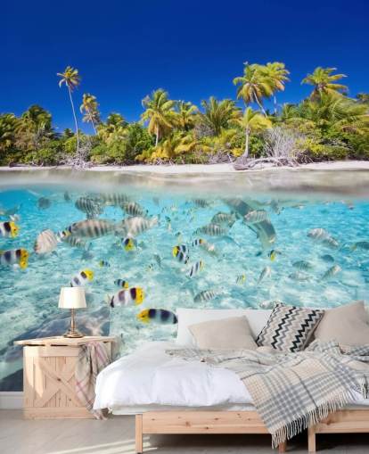 Peixe tropical por Island Shore Wall Mural