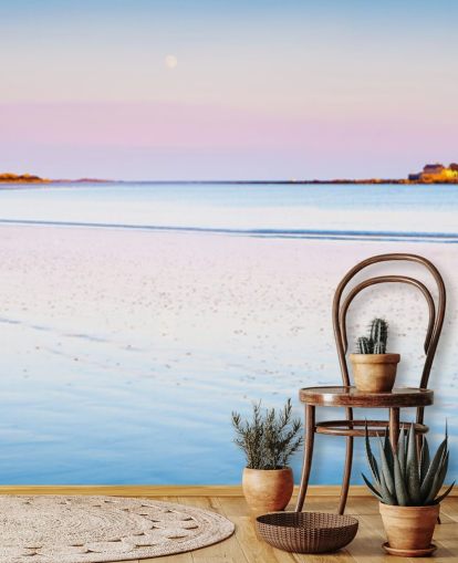 Marazion Beach Coastal Wallpaper