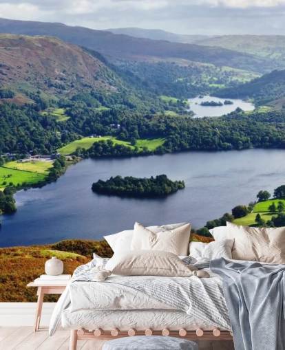 Grasmere Lake Baggrund Grasmere Lake Baggrund