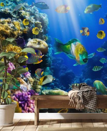 Korallen und Fische Wallpaper
