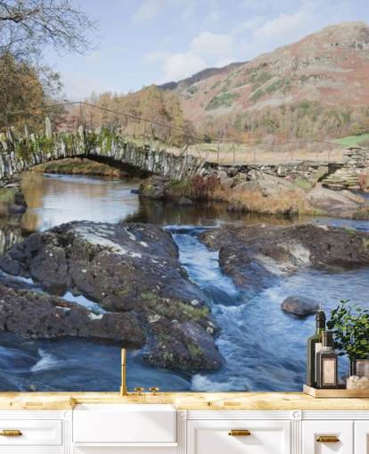 Little Langdale, Lake District Lake Wallpaper Little Langdale, Lake District Lake Wallpaper