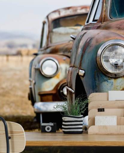 gros plan, de, rouillé, voiture, fond d'écran