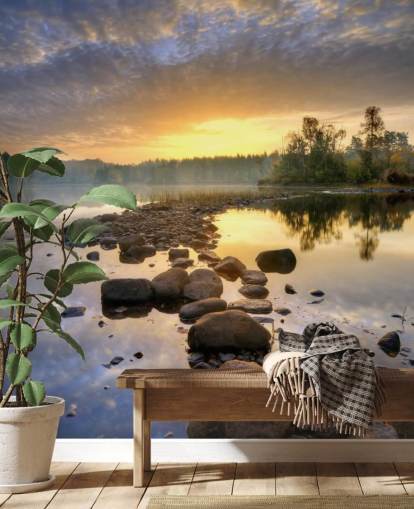 Rocky Lake -seinämaalaus