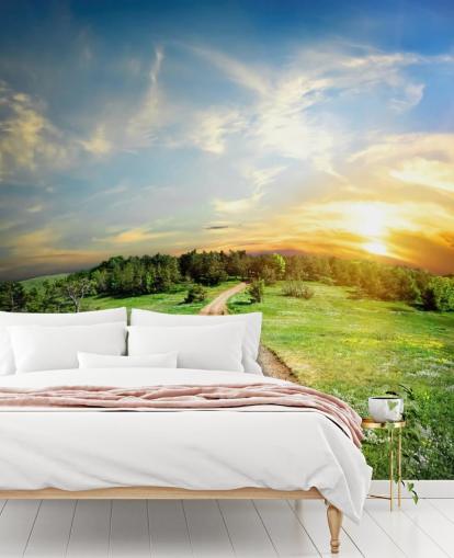 Carta da parati in campagna Carta da parati in campagna