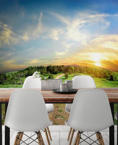 Countryside Road behang