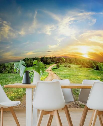 Countryside Road Wallpaper