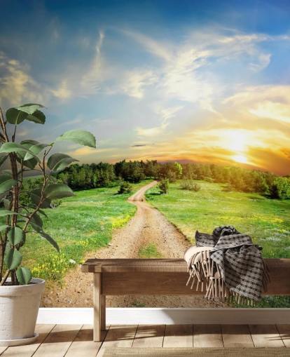 Countryside Road behang