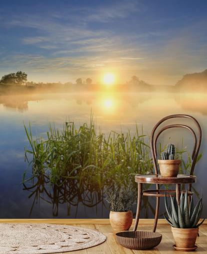 Decorazione murale Sunrise Lake