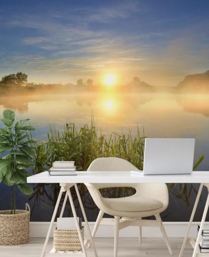 Sunrise Lake Seinämaalaus