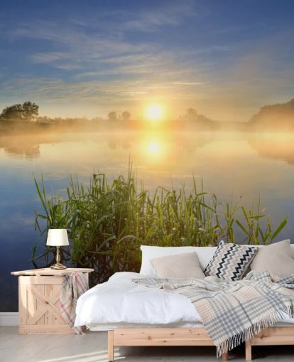 Sunrise Lake Seinämaalaus Sunrise Lake Seinämaalaus