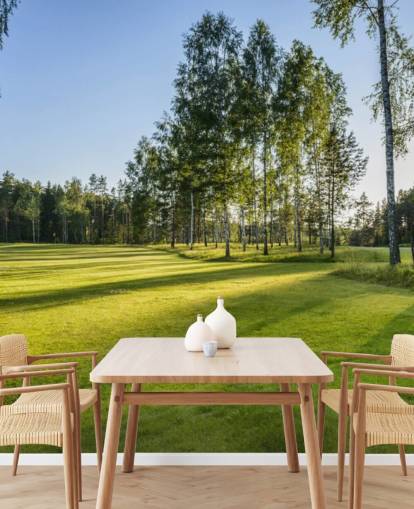 Golfplatz-Tapete Golfplatz-Tapete