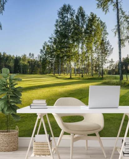 Papier peint parcours de golf Papier peint parcours de golf