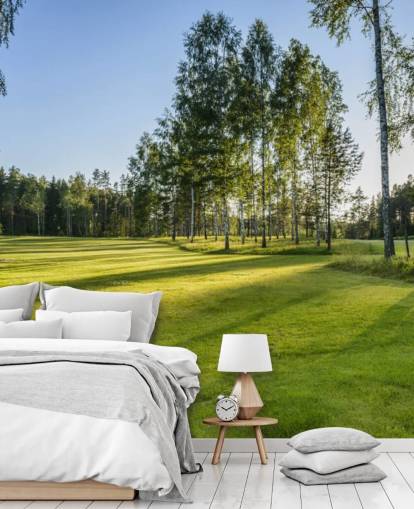Papier peint parcours de golf