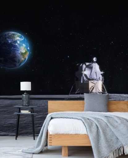 Papel Pintado Moon Landing