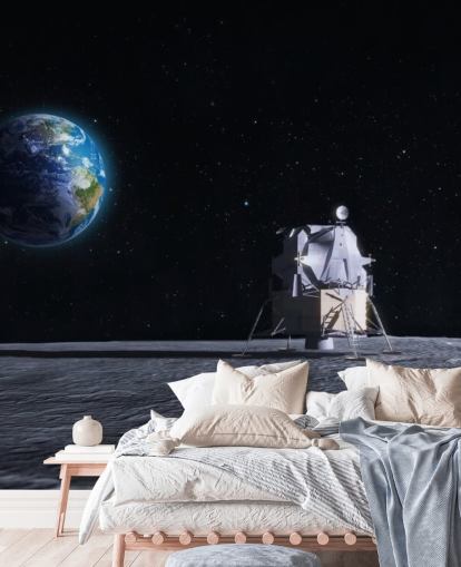 Moon Landing Taustakuva Moon Landing Taustakuva