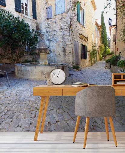 French Village wall mural