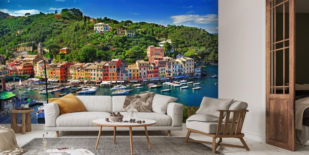 Portofino Wallpaper | Wallsauce US