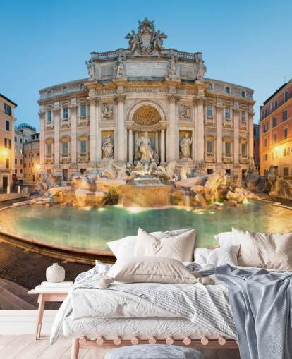 Fontaine de Trevi, Rom, Italien Tapete Fontaine de Trevi, Rom, Italien Tapete