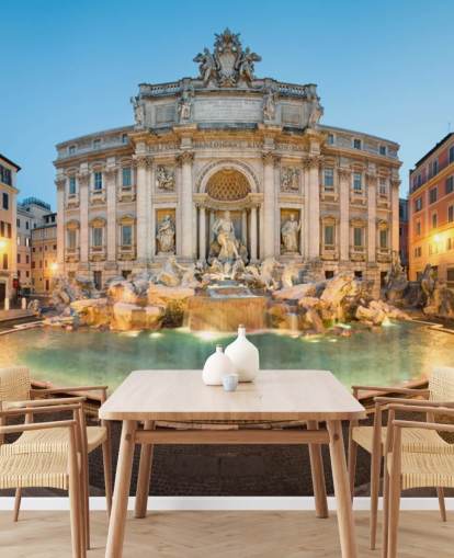 Fontaine de Trevi, Rome, Italie fond d'écran