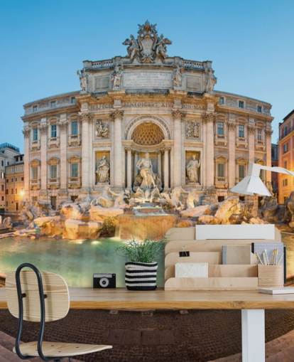 Fontaine de Trevi, Rome, Italie wallpaper