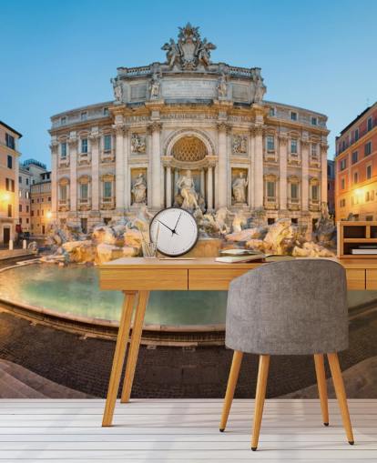 Fontaine de Trevi, Rome, Italie wallpaper