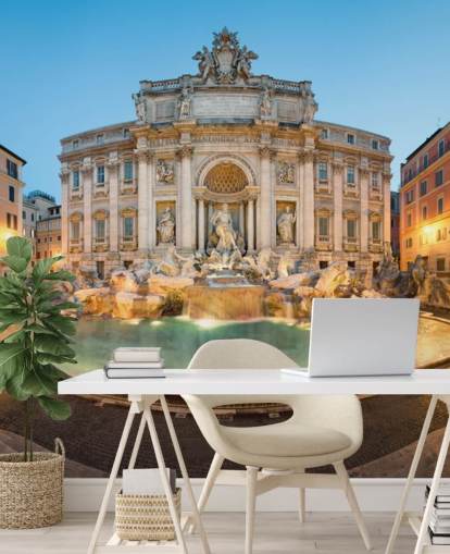 Fontaine de Trevi, Rome, Italie wallpaper