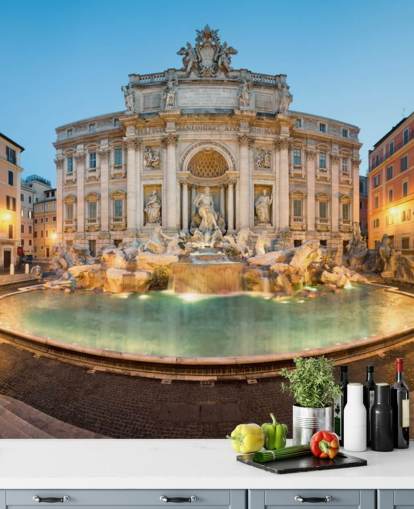 Fontaine de Trevi, Rome, Italie fond d'écran Fontaine de Trevi, Rome, Italie fond d'écran
