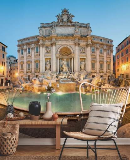 Fontaine de Trevi, Rome, Italie wallpaper