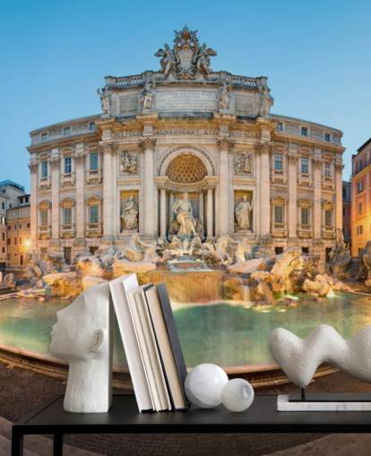 Fontaine de Trevi, Rome, Italie wallpaper