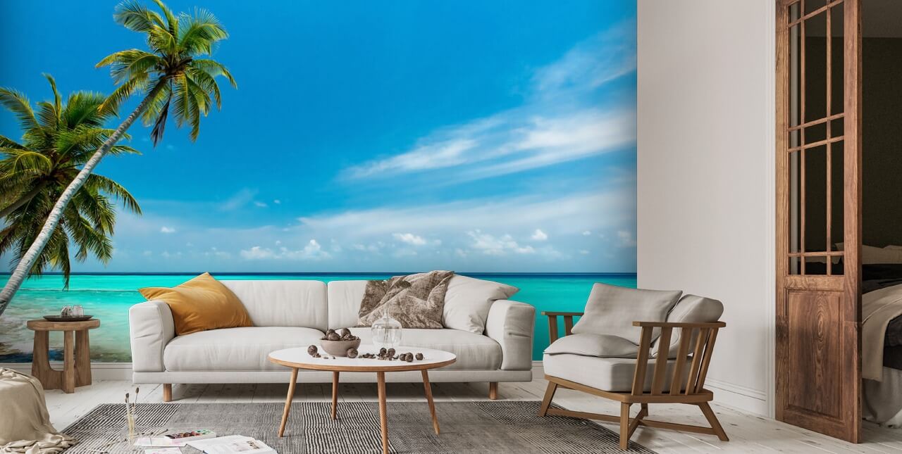 This Stunning Beach Wallpaper Is So Perfect It Feels Like Stretching Into Paradise