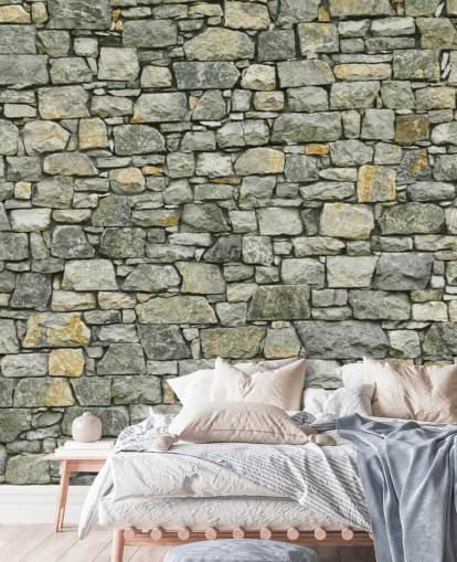 Greys and Yellows Wallpaper Mural Greys and Yellows Wallpaper Mural