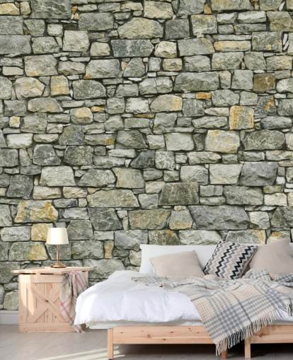 Greys and Yellows Wallpaper Mural Greys and Yellows Wallpaper Mural