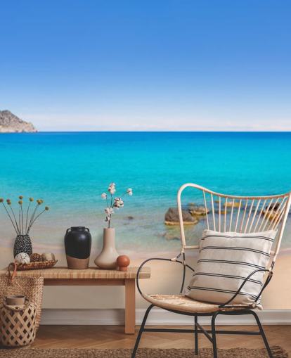 Panorama Beach View vægmaleri