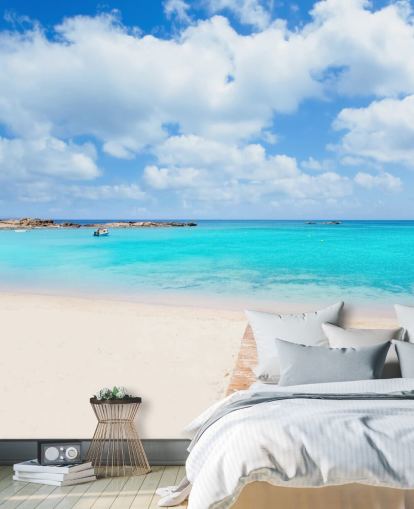 Blissful Boardwalk Wallpaper Mural