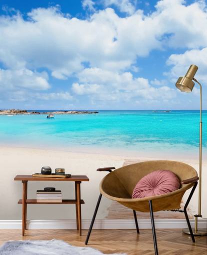 Blissful Boardwalk Wallpaper Mural