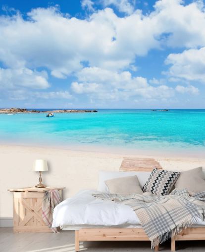 Papel pintado Paseo marítimo dichoso