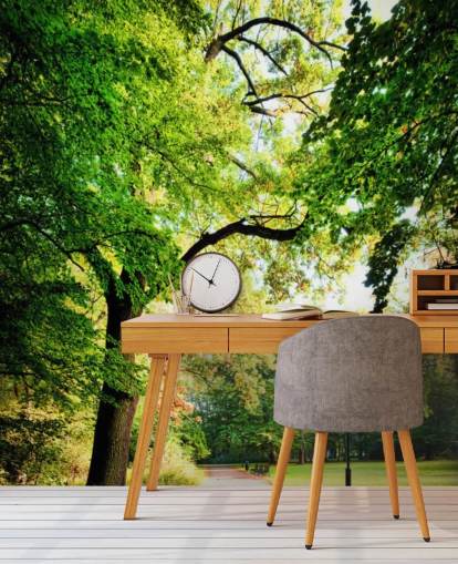 Park Sti og tre tapet