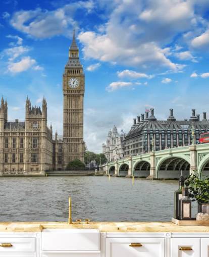 Westminster-Wandbild