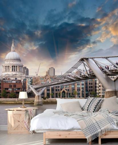 murale Millennium Bridge murale Millennium Bridge
