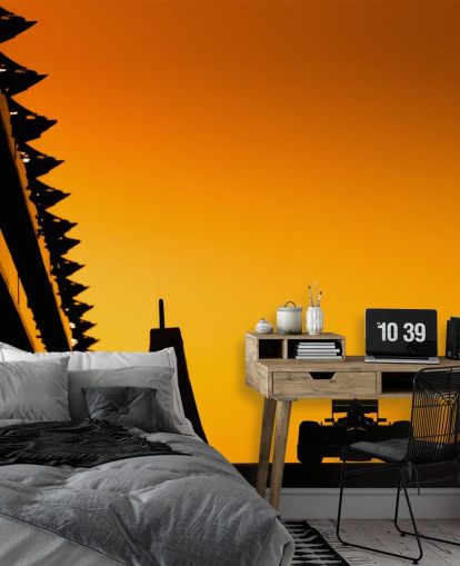 Papier Peint Fresque Silhouette de la F1