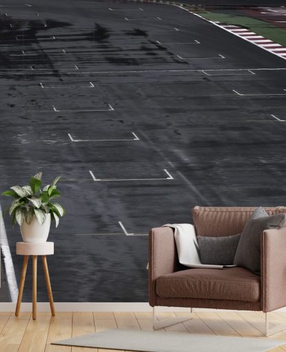 F1 Racebaan Geen auto's behang F1 Racebaan Geen auto's behang