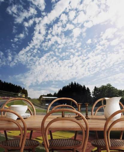 F1-Rennstrecken-Hintergrundbild