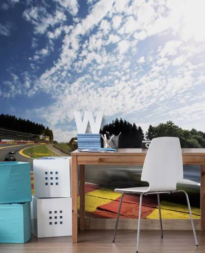 F1-Rennstrecken-Hintergrundbild