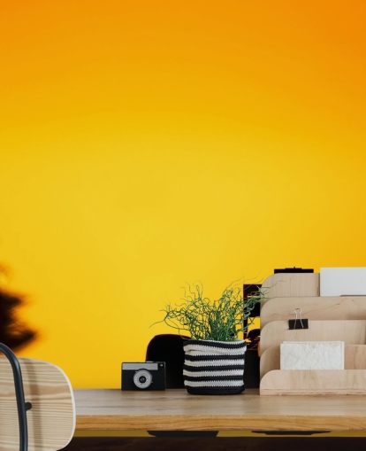 F1-Auto bei Sonnenuntergang Hintergrundbild