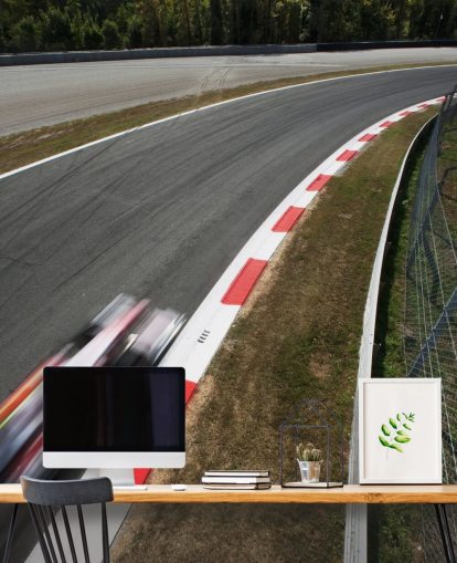 Sløret F1 Bil Baggrund