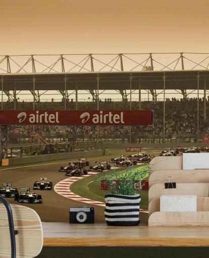 Carta da parati F1 Car Track Carta da parati F1 Car Track