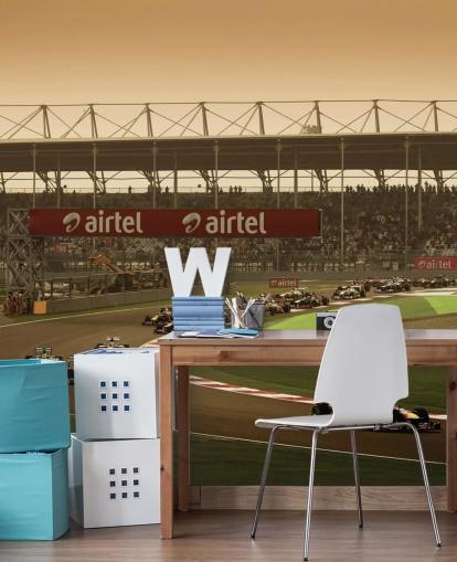 Papier Peint F1 Car Track