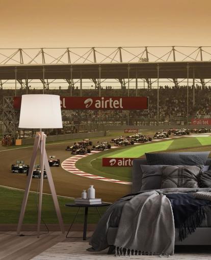 F1 Bil Track Baggrund